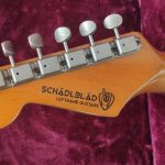 ST Strat Stratocaster shell pink Lefthand Linkshänder Custom Schädlbläd Schaedlblaed Relic