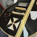 Schädlbläd LP Les Paul Iron Cross Hetfiel Replika Lefthand Re-Finish Nitro Relic Metallica